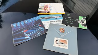 Vintage Cadillac brochures FOR SALE classiccars cadillacs history vintagebrochure [upl. by Gardol]