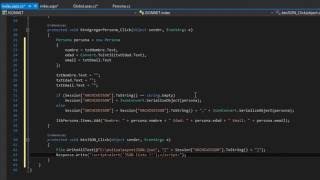 Como crear un JSON con ASPNET C [upl. by Selinski]