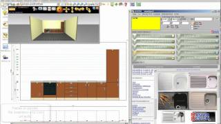 MasterDesign Progettazione di una Cucina lineare by wwwtipsit [upl. by Yesnik984]