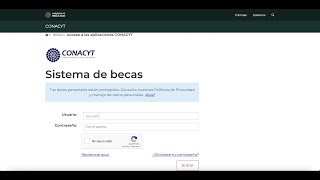 Tutorial Monitoreo BECA CONACyT con audio [upl. by Latsirc930]