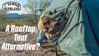 Can A KAMPRITE DOULE TENT COT Replace Your ROOFTOP TENT  4K [upl. by Holub541]