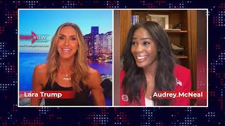 Lara Trump amp Former Democrat Audrey McNeal [upl. by Rainger934]