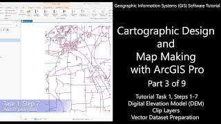 GIS Software Tutorial Cartographic Design and Map Making with ArcGIS Pro Part 3 of 9 GIS Maps [upl. by Eniliuqcaj]