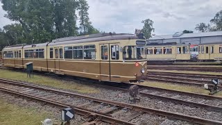 Historische Straßenbahnfahrt am Nahverkehrsmuseum DoNette 2024 [upl. by Lida]