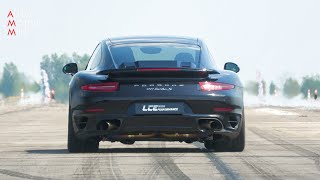 1400HP Porsche 991 Turbo S LCE Performance  ESMotor  FAST LOUD ACCELERATIONS [upl. by Naerda108]