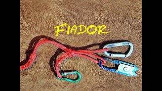 Fiador Knot  How to Tie a Fiador Hackamore Knot for Horse Harness [upl. by Tnomad594]