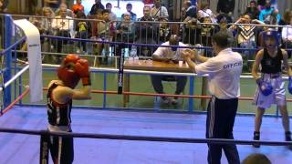 Boxe 12 Finale Roch Antoine PIERI vs Bryan CAGNIARD Championnat de France Live TV 2015 [upl. by Vastha]