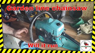 Gardenline chainsaw Will it run [upl. by Egbert134]