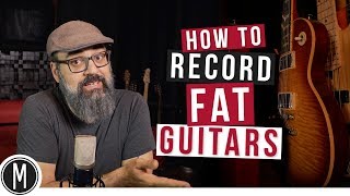 How to record FAT GUITARS mixdownonline [upl. by Bree]