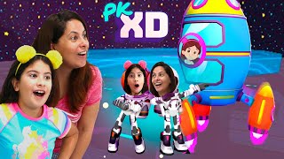 TOUR PELA CASA FOGUETE NO PK XD  Nova Atualização  Maria Clara e JP GAMES [upl. by Janna493]