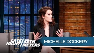 Michelle Dockery on the End of Downton Abbey  Late Night with Seth Meyers [upl. by Hump555]