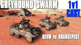 1v1 CAST  DevmWEHR vs OrangepestUS  Company of Heroes 3 [upl. by Nwahsak]