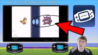 How To Trade Pokemon In GBA Emulator MyBoy Leaf Green and Fire Red Example [upl. by Faunia]