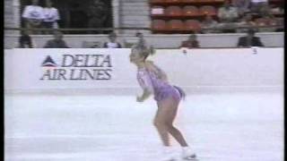 Elaine Zayak USA  1994 Goodwill Games Figure Skating Ladies Technical Program [upl. by Llewsor]