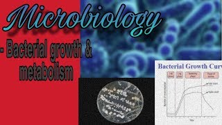 Microbiology  Bacterial growthampmetabolism [upl. by Hanyaz385]