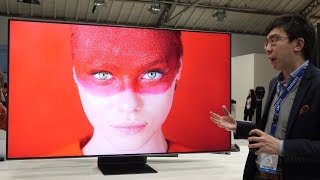 Samsung Q90R 2019 Flagship 4K QLED TV Gets Ultra Wide Viewing Angle [upl. by Nwadrebma19]