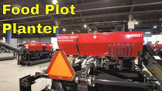 Food Plot Planter for Small Tractor  Plotters Choice by Kasco MFG [upl. by Safire]