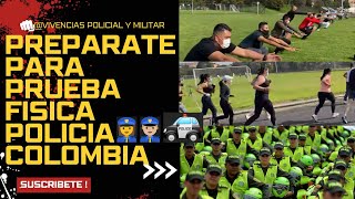 PREPÁRATE PARA PRUEBA FISICA5 PRUEBASdel proceso de incorporación POLICIA COL EsUnHonorSerPolicía [upl. by Thorpe]