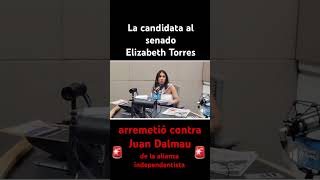 Elizabeth Torres arremetió contra Juan Dalmau🚨 [upl. by Corrina]