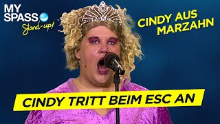 So gewinnen wir den ESC  Cindy aus Marzahn  Schizophren  Ich wollte ampaposne Prinzessin sein [upl. by Airotnahs50]