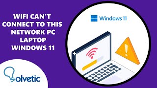 WiFi Cant Connect to this Network PC Laptop Windows 11 [upl. by Mcculloch]