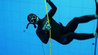 Constant weight warm up  Freediving Skills [upl. by Norval]