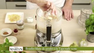 JEAN MARTIN BOUDIN BLANC A LA TAPENADE VERTE [upl. by Akirahc]