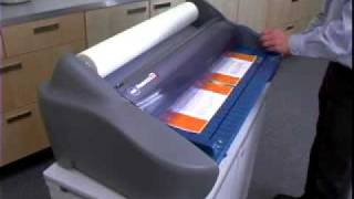 GBC Pinnacle 27 Roll Laminator [upl. by Jabin986]