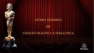 OscarFísicaEXPERIMENTO Colisão elástica e inelástica [upl. by Brion]