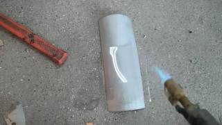 forming plastic lexan polycarbonate so23 VW bus camper clamshell lights [upl. by Fox228]