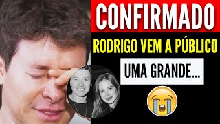 😭ÚLTIMAS NOTÍCIAS CONFIRMADAS AS PRESSAS Rodrigo Faro faz COMUNICADO [upl. by Yriek]