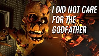 Scraptrap does not care for the Godfather FNAF SFM [upl. by Goeger]