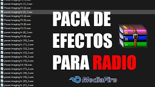 Efectos de sonido para RADIO  PACK de sonidos FX Exclusivos  SONIDOS Y EFECTOS  DESCARGAR [upl. by Yrakcaz]