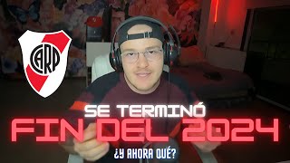 SE TERMINÓ EL 2024 PARA RIVER Un año de ilusiones que terminó en fracaso [upl. by Osrit]