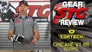 Cortech Chicane V1 RR Glove Review  Sportbike Track Gear [upl. by Ressler341]