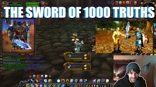 IT DROPPED Sword Of 1000 Truths  WOTLK Classic [upl. by Ahsiemal]