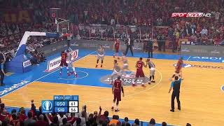 Avrupa Basketbolunun gelmiş geçmiş en iyi atmosferi 27 Nisan 2016  Abdi İpekçi Arena [upl. by Anoed115]