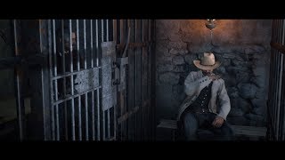 Stealing The Keys In Jail SPOILERS Red Dead Redemption 2 [upl. by Learsi102]