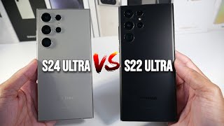 Samsung Galaxy S22 Ultra VS Samsung Galaxy S24 Ultra In 2024 Is It Worth Upgrading [upl. by Joannes954]