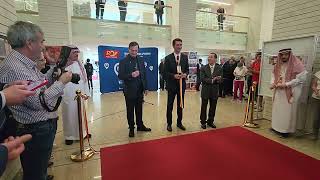 EFIRO 2024 World Stamp Exhibition Bucharest Romania Cutting the ribbon Opening Ceremony [upl. by Lladnik25]