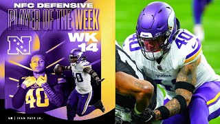 Ivan Pace Jr Named NFC Defensive Player of the Week 🔥🔥🔥 [upl. by Annorah]