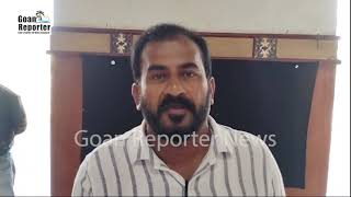 Goan Reporter News Margao Councillor Mahesh Amonkar Comments on Arrest amp Investigation of LDC Clerk [upl. by Ameerak]