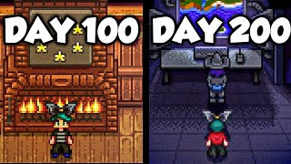 I played 200 Days of Stardew Valley [upl. by Lymn540]