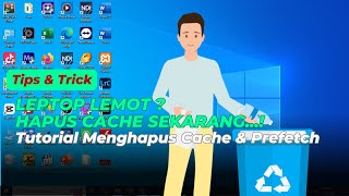 Laptop Lemot Hapus Cache dan Prefetch Windows Ini Dijamin Ngebut [upl. by Venus]