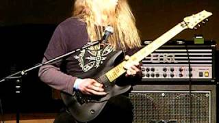 Jeff Loomis guitar course in Debrecen Hungary at Clinic Cinema 030410 [upl. by Sanalda]