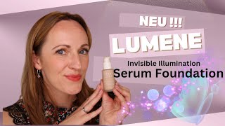 LUMENE✨ NEU  Glowy Invisible Ilumination Serum Foundation I 1st Impression amp Review [upl. by Yug514]