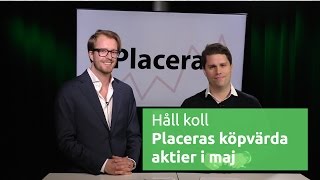 Håll koll  Placeras köpvärda aktier i maj [upl. by Siegfried81]