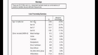 Ordinal Regression using SPSS Part 2 [upl. by Wiskind]