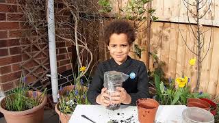 Nature Adventures for Children  How to make a wormery [upl. by Yewed427]