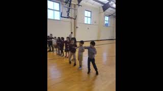 Taekwondo Class Teaches Straight Punch to Kindergarten to 2nd Graders 1222024 [upl. by Duff480]